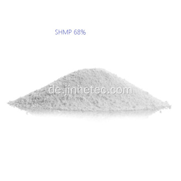 SHMP Hexamétaphosphat de Natrium 68% Formulierchimique